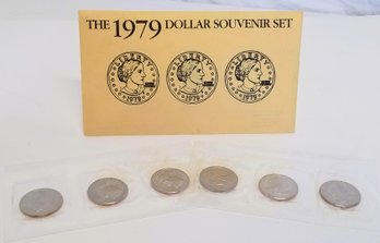 Set Of Two Susan B. Anthony Souvenir Dollar Coin Sets  (lot D)