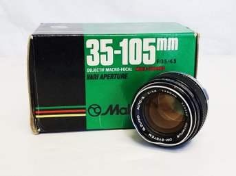 Vintage Makinon 35-105mm Multicoated Macro Focusing Zoom For Olympus