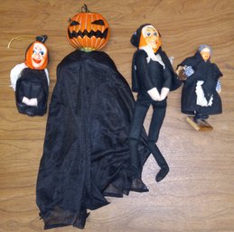 Lot Of Vintage Halloween Decorations