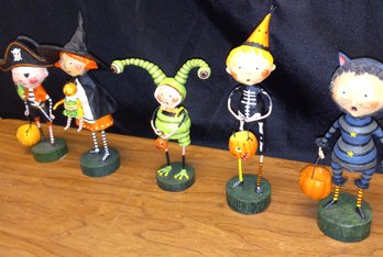 Lot # 1 Of Lori Mitchell Halloween Statues