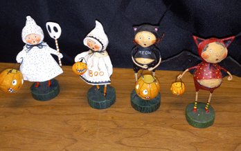 Lot # 3 Of Lori Mitchell Halloween Statues