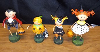 Lot # 4 Of Lori Mitchell Halloween Statues