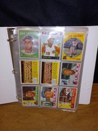 Lot Of Vintage Baseball Cards In Binder All Cards Are Photographed