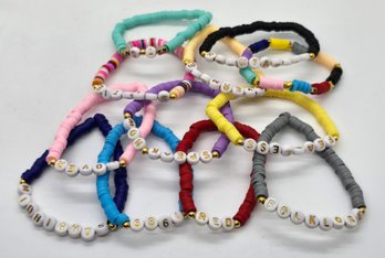 Lot Of 12 Multi-Color Taylor Swift Friendship Bracelets