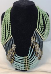 Fabulous 18' 'Lia Sophia' Beaded Goddess Necklace