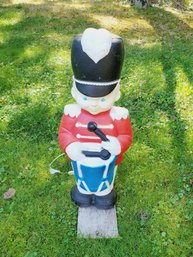 Adorable Holiday Christmas Lighted Drummer Soldier Blow Mold (#2)