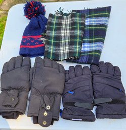 Winter Bundle Of Cozy Accessories Including Barbour, Dress Gordon & Lands End