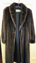 Vintage Full Length Mink Coat From Harper's Furs - Fairfield, CT