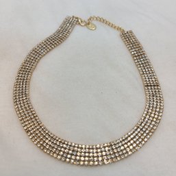 Gorgeous Vintage 15' ZARA' Rhinestone Necklace