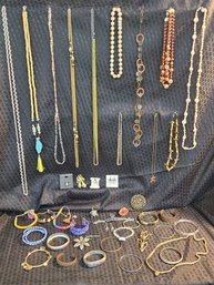 Large Lot Of Costume Jewelry ~ Great Pieces