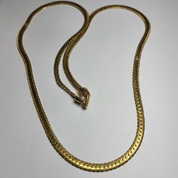 Heavy 28' Gold Tone NAPIER Statement Necklace ~ 39.54 Grams