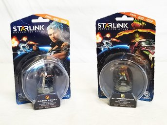 New Starlink: Battle For Atlas - Razor Lemay  & Eli Arborwood Pilot Packs Factory Sealed