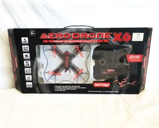 NEW Aerodrone X6 Wireless Indoor/outdoor Quadcopter By Tech Toyz - Factory Sealed