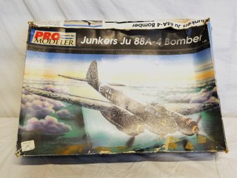 Vintage Pro Modeler 1/48 Junkers Ju 88A-4 Bomber Airplane Model Kit