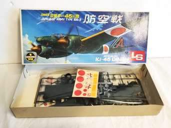 Vintage LS Models 1/72 Mitsubishi Ki-46 Type 100-3 Japanese Army Interceptor - Complete