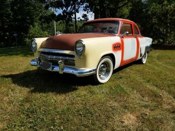 1954 FORD 2 Door Classic Custom Tudor Customline Coupe W/ Bill Mitchell 260 Full House Motor & 3 On The Tree