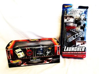 Vintage Hot Wheels Special Edition Hot Haulers & Custom Motors Launcher - Factory Sealed