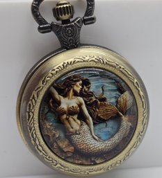 Brand New Mermaid Pocket Watch