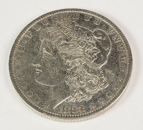 1882-O Morgan Silver Dollar (uncy)