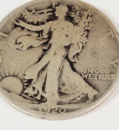 1920 Walking Liberty Silver Half Dollar (better Date)