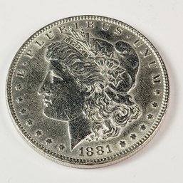 1881 Morgan Silver Dollar (143 Years Old)