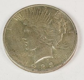 1923 Peace Silver Dollar  (101 Years Old)