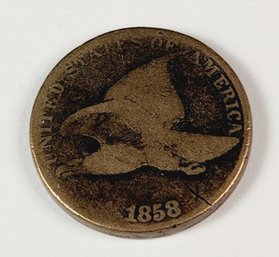 RARE...1858 Flying Eagle US Cent /Penny (166 Years Old)