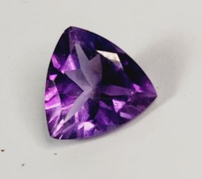 4 Carat -----12mm Trillian Cut AMETHYST Loose Gemstones