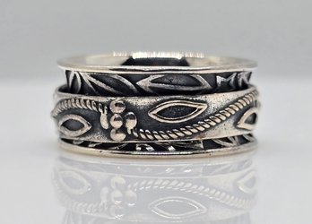 Size 6 Sterling Silver Spinner Ring