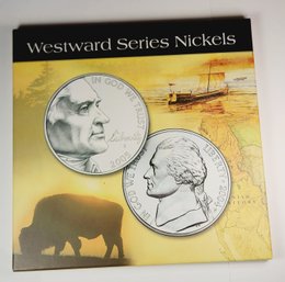 2004 &2005 P,D, S Westward Journey Series Jefferson Nickels - Set Of 10 Nickels