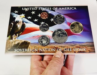 2014 Oglala Sioux Sovereign Nation Native American Uncirculated 6 Coin Set