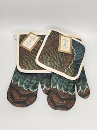 John Derian Company Pot Holder & Oven Mitt Sets