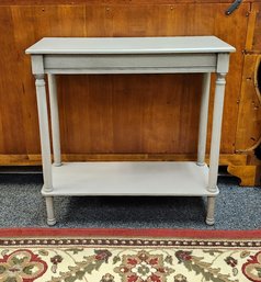 Gray Console Hallway Table