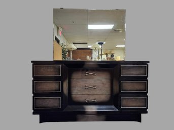 MCM American Of Martinsville Dresser With Mirror