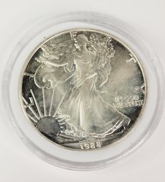 Sweet 1988 American Silver Eagle Dollar Pure Silver Coin