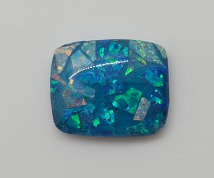 Multicolor Mosaic Opal Triplet