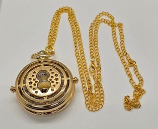 Brand New Hourglass Pocket Watch