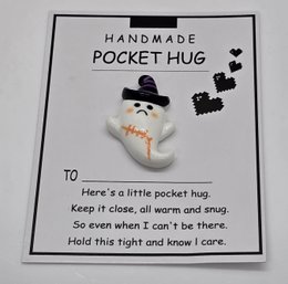 Handmade Ghost Pocket Hug