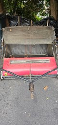 Craftsman Chain Drive Tow Behind Lawn Sweeper