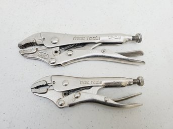 Two Irwin Locking Pliers