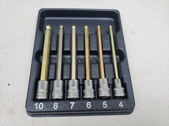 SNAP ON Tools Metric Long Hex Driver Set Of Six