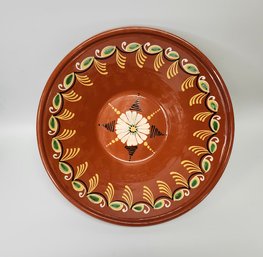 Hungarian Hodmezovasarhely Redware Bowl