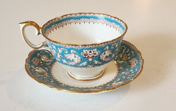 Vintage Mid Century Fine Bone China Royal Staffordshire Cup & Saucer, C1950s