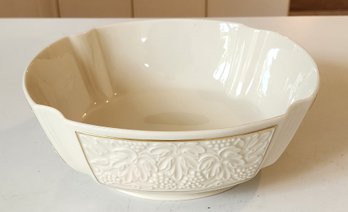 Lenox Bordeaux Collection Footed Centerpiece Bowl, 1980s