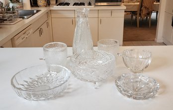 What You See Is What You Get Table Lot #1! Glass Items