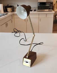 Vintage Pixar Style Tenson Company Adjustable Table Desk Lamp ~ Working