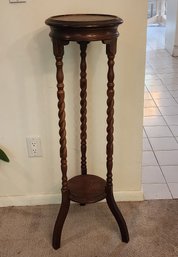 Mahogany Regency Style Fern Stand, Late 20th Century.