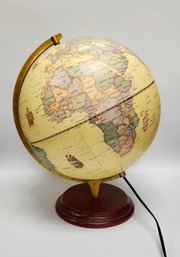 Illuminated World Globe