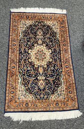 Traditional Small Blue Decorative Rug