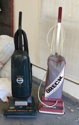 Pair Of Vacuums ~ Not Tested ~ Uereka Bravo II & Oreck XL